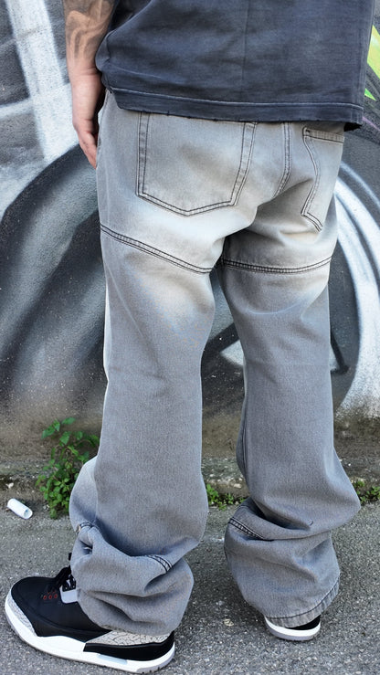 Jeans baggy bottons