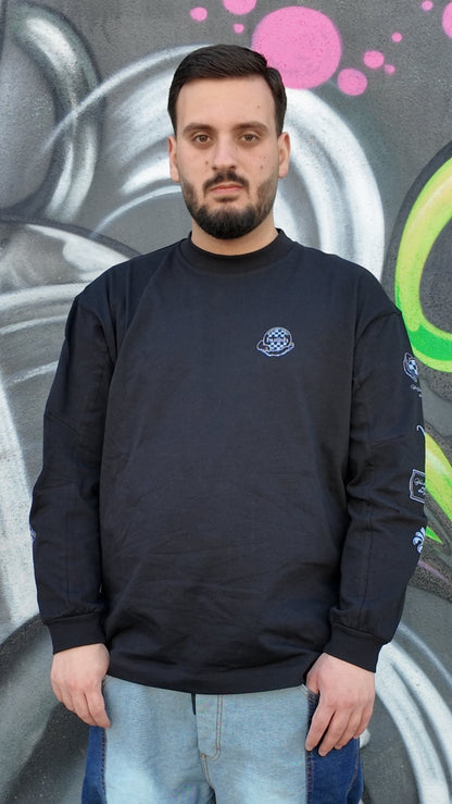 Long sleeve butish black