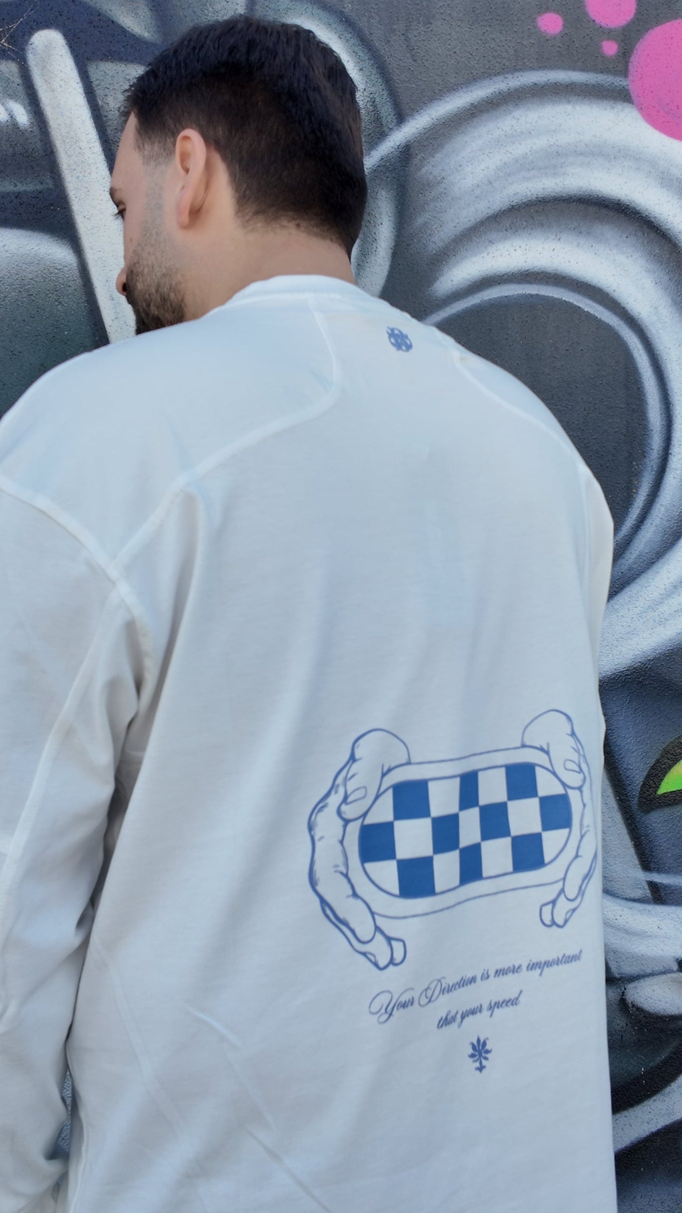 Long sleeve butish white